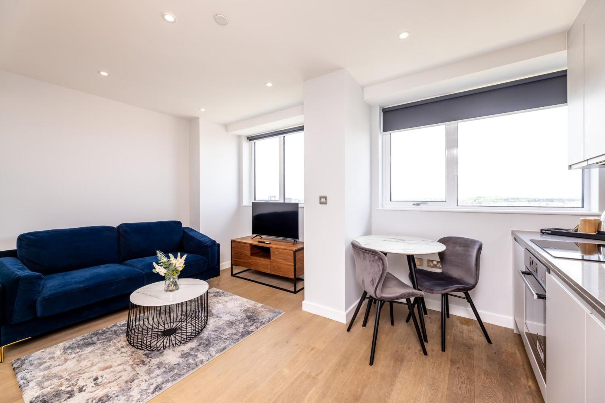 Wem Tower Apartment Londra Exterior foto
