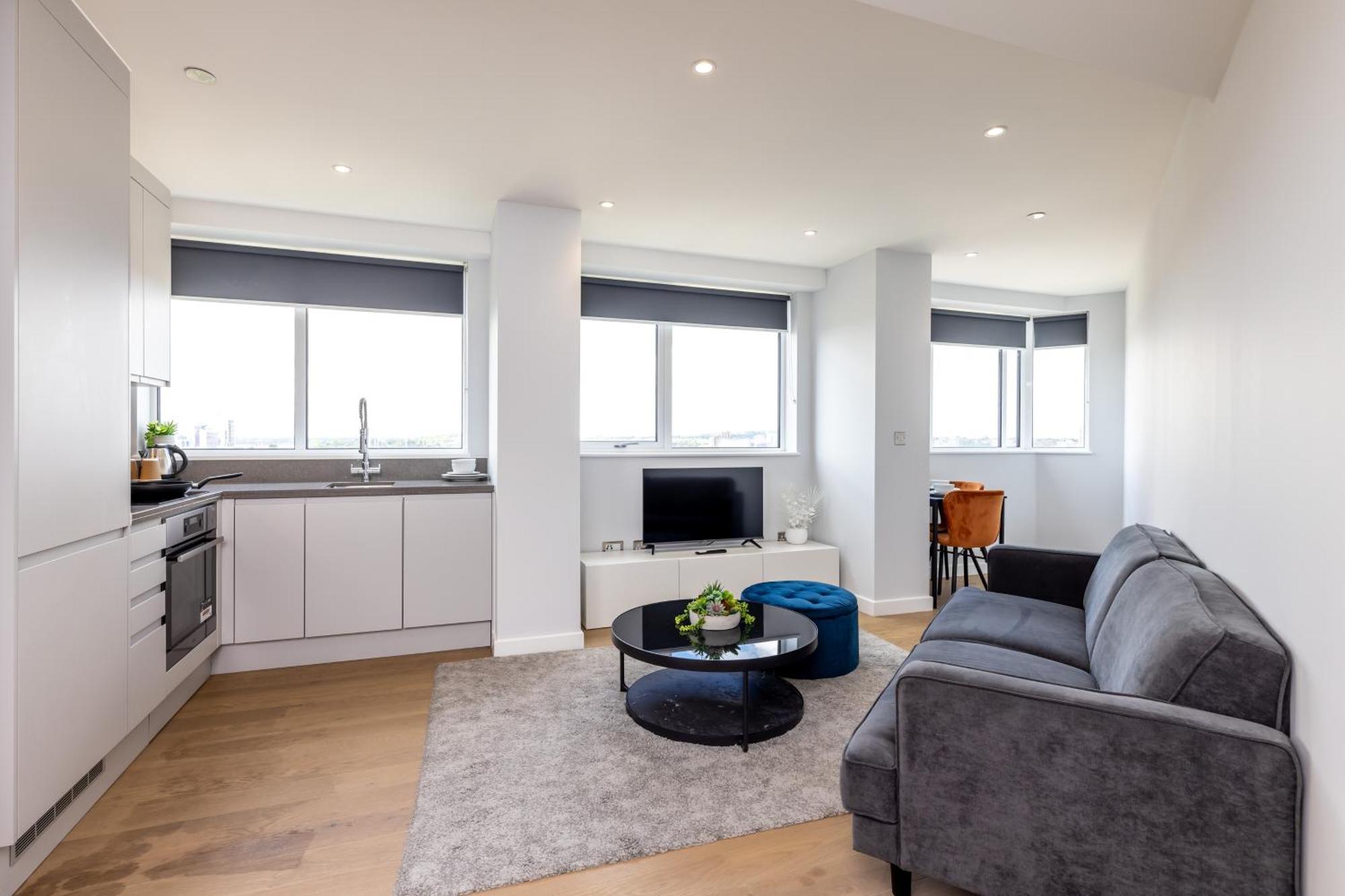 Wem Tower Apartment Londra Exterior foto